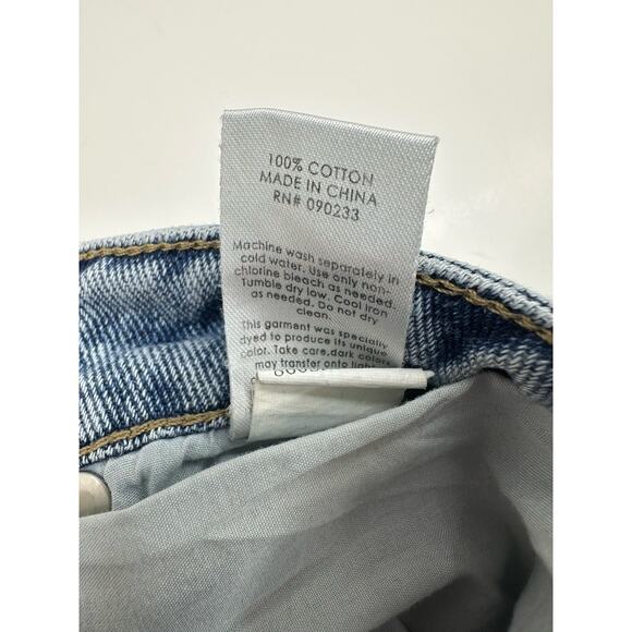 Pacsun Womens Jeans Size 23 Mom Jean Distressed Denim Multiple Button Up - Picture 7 of 13